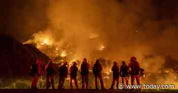 Firefighter dies battling California wildfire sparked by gender-reveal party