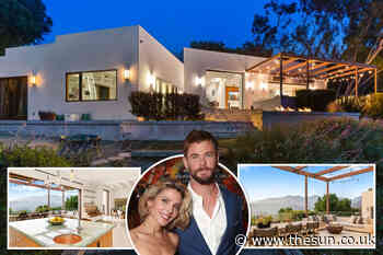 Inside Chris Hemsworth and wife Elsa Pataky’s $4.9M Malibu mansion featuring massive patio and panoramic m - The Sun
