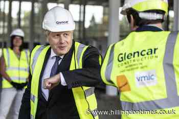 Prime Minister tours vaccine manufacturing centre construction site - Hillingdon Times