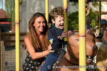 Gateshead star Michelle Heaton enjoys day out at theme park - The Northern Echo