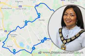 How residents can pay respects to Hertsmere mayor Cynthia Barker