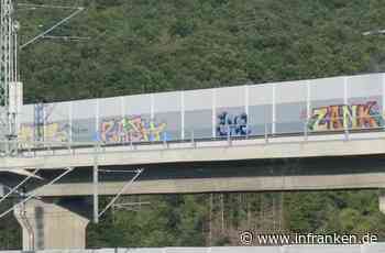 Graffitis auf der Neubaustrecke: Leben riskieren für den Ruhm