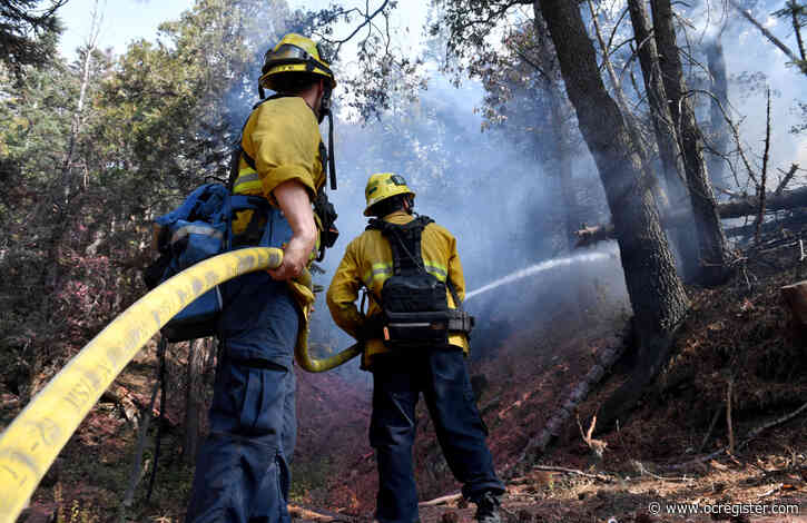 El Dorado fire grows more than 400 acres overnight