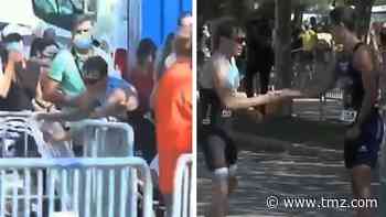 Spanish Triathlete Allows Competitor to Beat Him at Last Minute