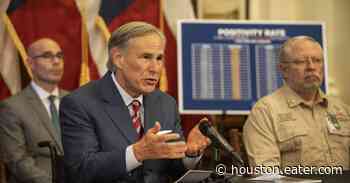 Texas Gov. Greg Abbott Allows Restaurants to Expand Capacity Limits - Eater Houston