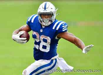 Jonathan Taylor’s touchdown run gives Colts 7-3 lead