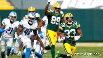 Aaron Jones races 75 yards for TD in Packers' longest run since 2004