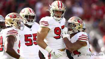 49ers lose Garoppolo, Bosa, Mostert to injury