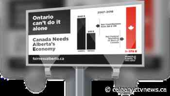 Toronto billboard aims to get Alberta national attention and financial support - CTV Toronto