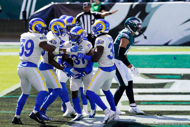 Rams beat Eagles 37-19 behind Goff’s hot start, Henderson, defense