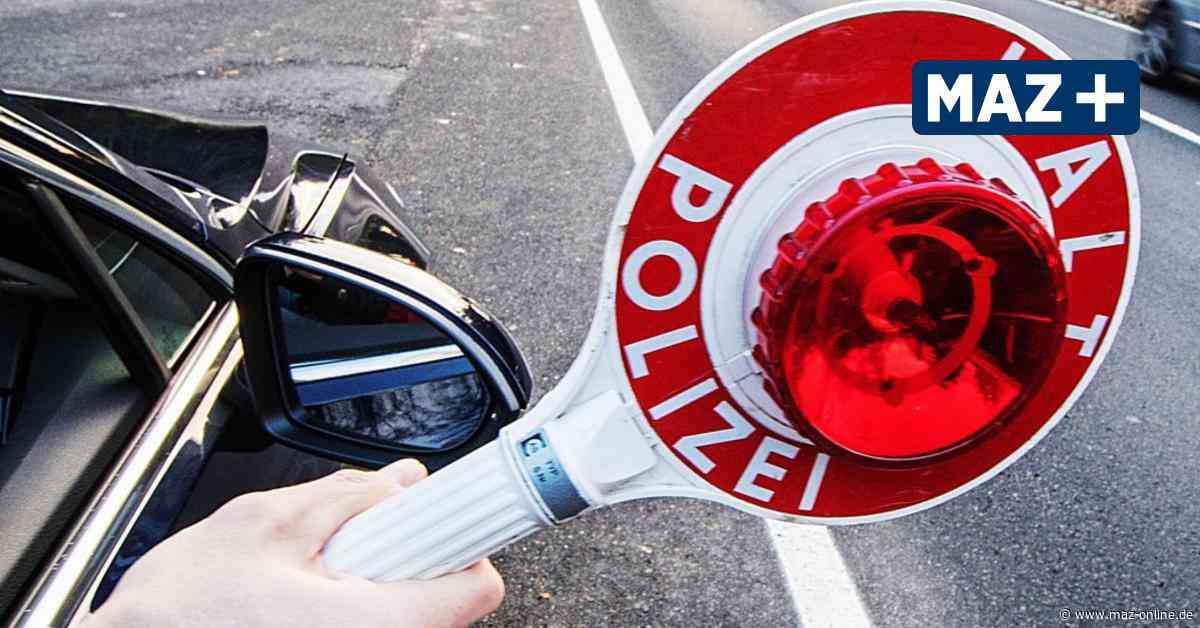 Marwitz: Polizisten erwischen Betrunkenen am Steuer – der randaliert und wird festgenommen - Märkische Allgemeine Zeitung