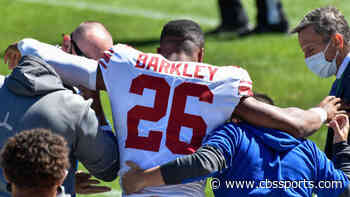 Fantasy Football Instant Reaction: Giants fear ACL tear for Saquon Barkley, putting season in jeopardy