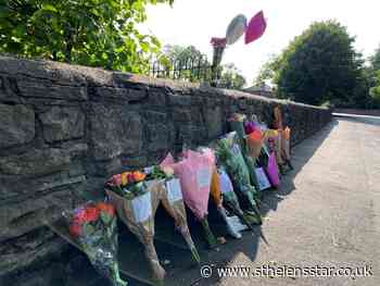 Floral tributes left on Blackbrook Road after girl, 14 dies - St Helens Star