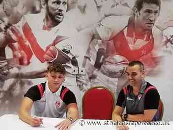 Albanian teenager Eliot Peposhi signs for St Helens - St Helens Reporter