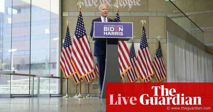 Ruth Bader Ginsburg: Joe Biden accuses Trump and Republicans of 'abuse of power' – as it happened