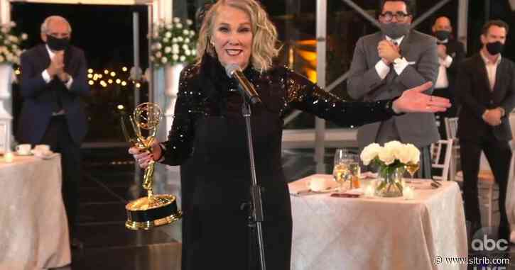 ‘Schitt’s Creek’ dominates early at pandemic Emmy Awards