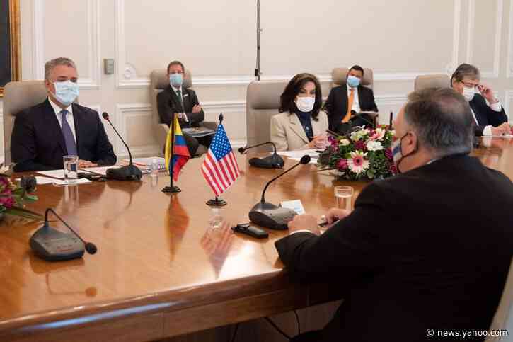 Pompeo hails Colombia's stance on Maduro, pledges more help in drugs fight