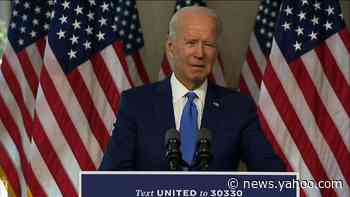 Biden asks Republicans to 'follow your conscience'