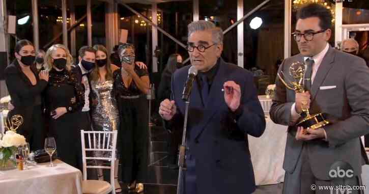 A sweep for ‘Schitt’s Creek’; ‘Succession’ tops Emmy Awards