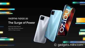 Realme Narzo 20, Narzo 20A, Narzo 20 Pro Launched in India: Price, Specifications