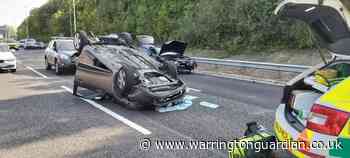 Air ambulance called to M62 crash - Warrington Guardian