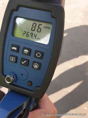 Bolton police catch driver at 86mph on 30mph Bury Road - The Bolton News