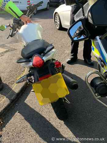 Bolton bike rider caught with no license after police chase - The Bolton News