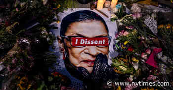 Amid the Outpouring for Ginsburg, a Hint of Backlash