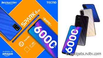 Tecno Spark 6 Air 3GB + 64GB Storage Variant Launched in India: Price, Specifications