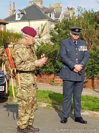Veteran's fundraising trek to bomber crash site in York
