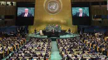 At the United Nations this week, US President Donald Trump will be denied something he loves -- a live audience