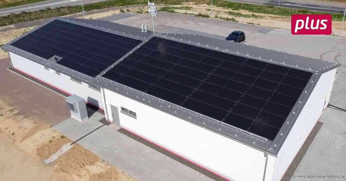 Wehreinheit Alzey-Land Süd nimmt Photovoltaik-Anlage in Betrieb - Allgemeine Zeitung