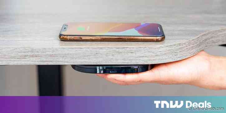 This wireless charger is invisible. You never see it, yet all your devices stay charged