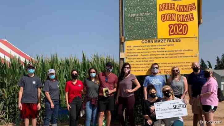 Apple Annie’s corn maze race for charity