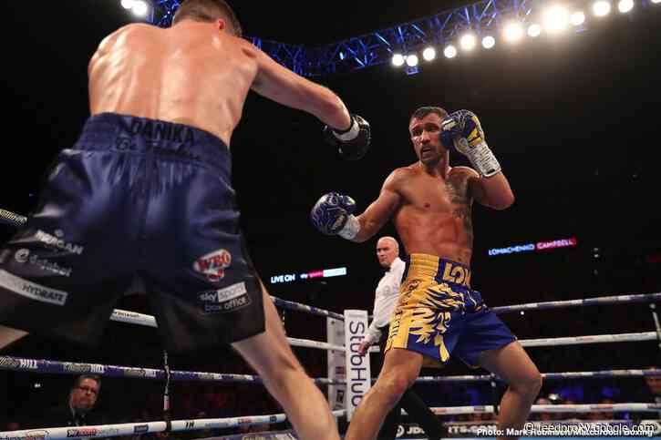 Lomachenko: I’m going to cause Teofimo pain