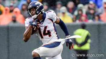 Sources: Broncos WR Sutton (ACL) done for year