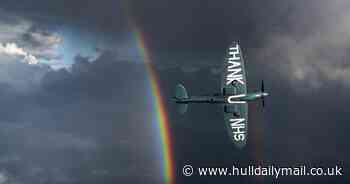 When NHS Spitfire flypast route will be going over Hull