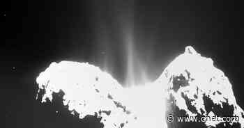 'Northern lights' seen at Rosetta's famous comet for the first time     - CNET