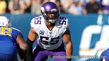 Anthony Barr out for year with torn pectoral
