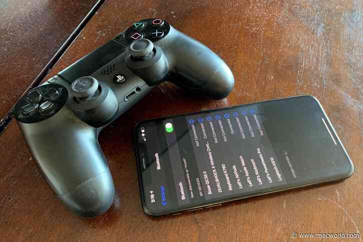 How to pair a PS4 DualShock 4 controller with your iPhone or iPad