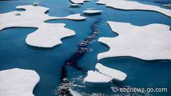 Warming shrinks Arctic Ocean ice to 2nd lowest on record