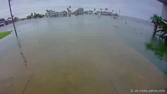 Tropical Storm Beta Brings Massive Storm Surge to Galveston, Texas