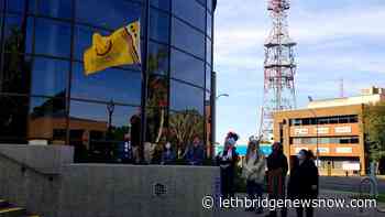 City marks start of Reconciliation Week with flag raising - Lethbridge News Now