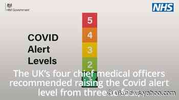 Chief medical officers recommend raising Covid alert level
