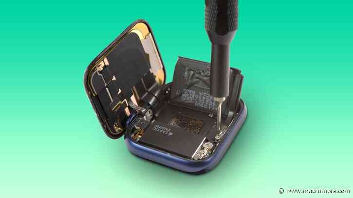iFixit Apple Watch Series 6 Teardown Finds Larger Battery and Bigger Taptic Engine in Thinner Casing