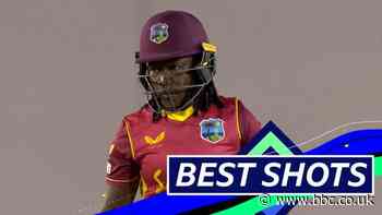 England v West Indies women's T20: Watch Deandra Dottin's best shots in 69 off 59 balls