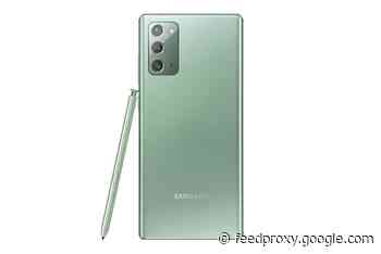 Mystic Green Galaxy Note 20 launching in South Korea
