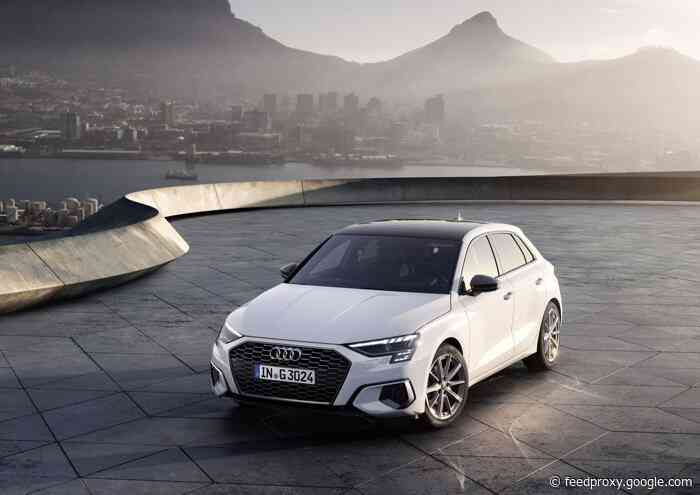 Audi A3 Sportback 30 g-tron is powered by natural gas or biomethane