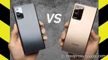 Drop Test: Samsung Galaxy Note 20 vs Galaxy Note 20 Ultra (Video)