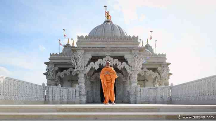 Neasden Temple is built from over 5,000 tonnes of hand-carved stone